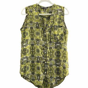 OR Oakridge Monstera Button Up Blouse